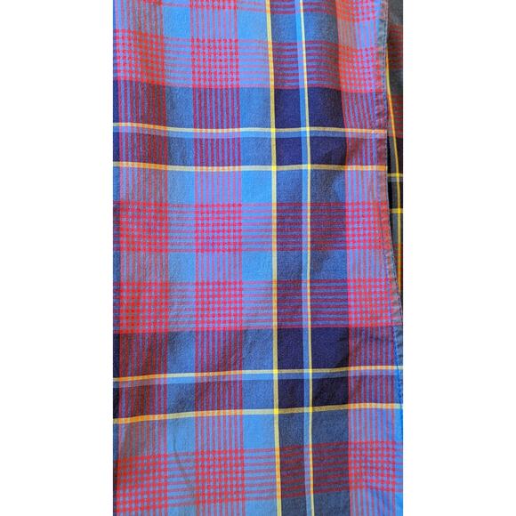 J. Crew Mens Size M Button Down Casual Shirt Tartan Plaid 100% Cotton - Picture 11 of 11